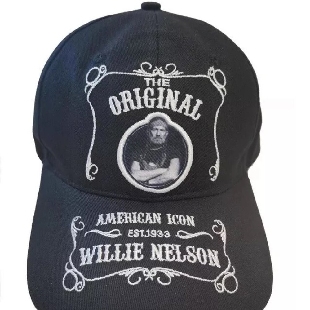 Willie Nelson Embroidered Baseball Hat